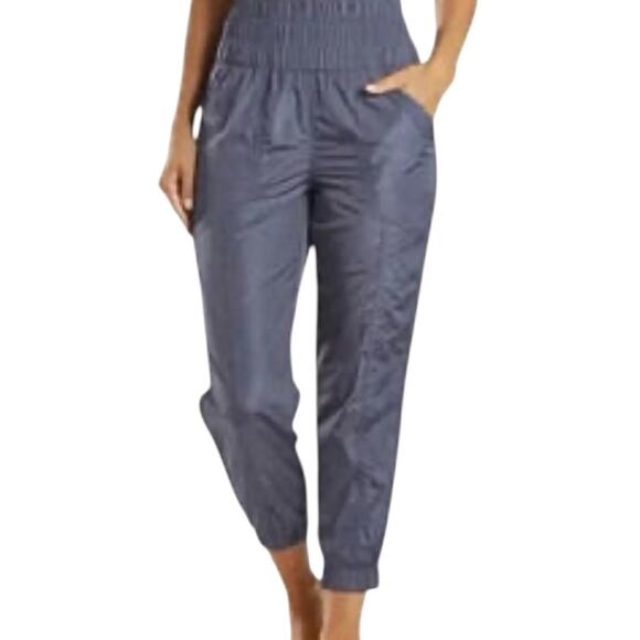Free People medium The Way Home joggers active pants windbreaker P3 2673 - Picture 1 of 13